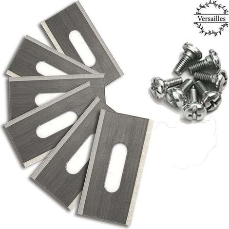 Lot de 30 lames de gazon pour Husqvarna avec double lame aiguisée en acier inoxydable 36.518.50.65mm (1/4)