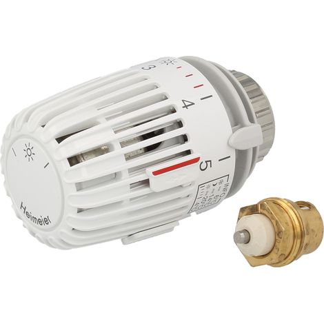 HEIMEIER Th.-Oberteil u. Thermostat-Kopf Retro S - Set DN 15, 3500-12.800 (1/5)