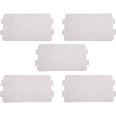 Jeffergarden 5 pièces Mica micro ondes Micro-ondes de Feuille Remplacement Plaque Mica Micro Ondes de mica accessoires pour le restaurant de bureau (1/5)