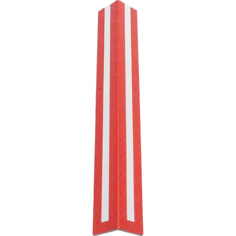 Protecteur de Mur de Garage, Protecteur d'angle de Mur de Garage 80 Cm, Protecteur de Bord de Mur Réfléchissant Résistant à la Compression en Caoutchouc pour la Protection des (1/5)
