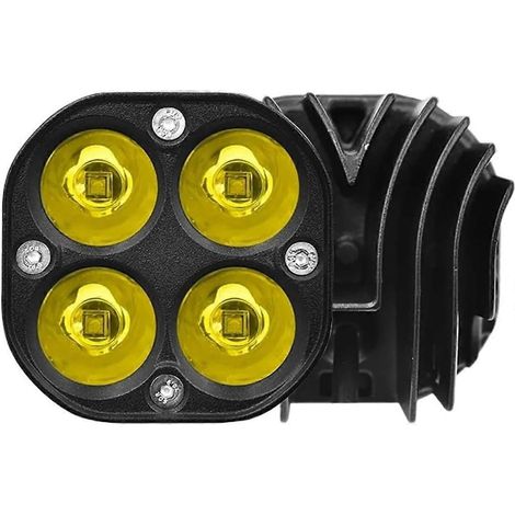 40W LED-Arbeitsscheinwerfer, Nebelscheinwerfer, gelbes Autolicht
