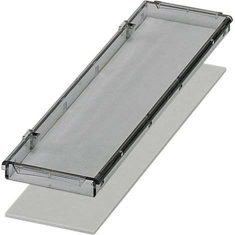 Phoenix Contact BC 161,6 DKL S TRANS Coperchio per contenitore guida DIN 45 x 161.6 x 8 Policarbonato Trasparente 1 pz.