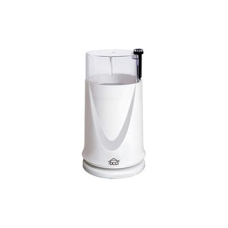 DCG Eltronic KSW2605 appareil à moudre le café 150 W Acier inoxydable, Blanc
