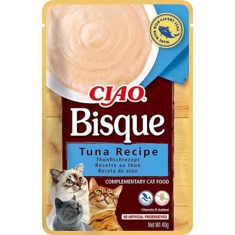 Nourriture humide pour chat INABA CIAO Soupe épaisse au thon 40g