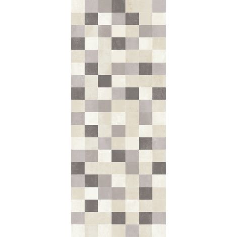 Ceramica bicottura decoro quadri mix 20x50 opaco 1 sc. ( pacco di 1,40 mq ) (1/2)
