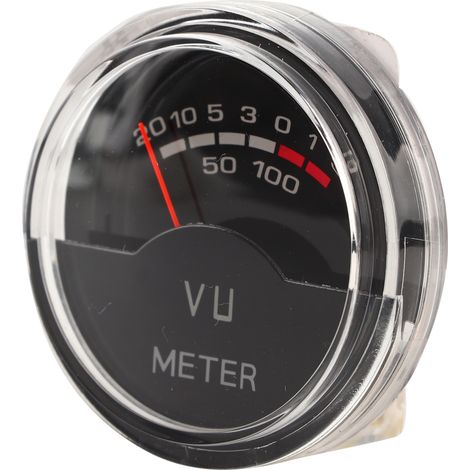 VU-mètre miniature de haute précision, mesure audiométrique du niveau d'amplification en dB 10℃-60℃ (1/5)