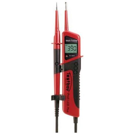 TESTBOY Spannungs-/Durchgangsprüfer Profi III LCD 3-1000 V AC/4-1400 V DC