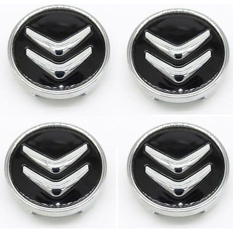 enjoliveurs pour Citroën C2 C4 LC5, 60 mm, cache-moyeu, logo de centre de jante, étanches, accessoire (1/4)