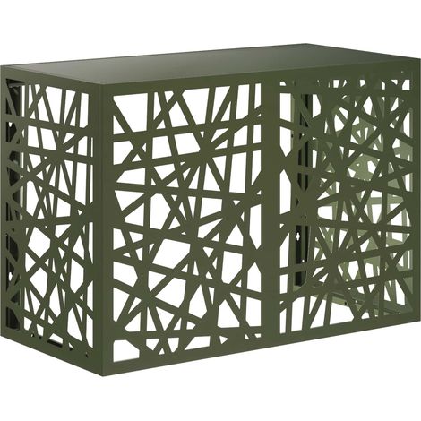 Funda para Aire Acondicionado Verde oliva 100 x 50 x 70 cm vidaXL