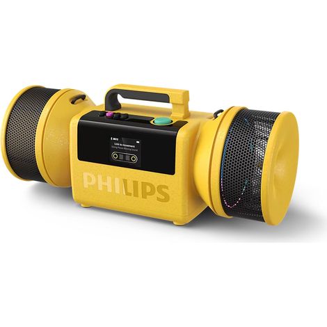 Philips The Tube Tragbarer Stereo-Lautsprecher Gelb 140 W (1/4)