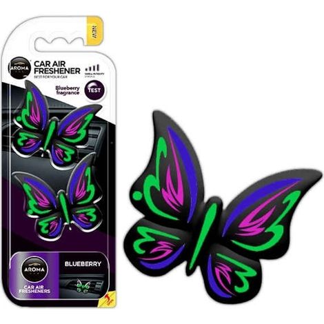 Désodorisant AROMA FANCY SHAPES BUTTERFLY Myrtille