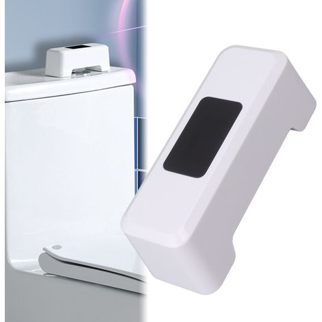 Purificador de agua automático con sensor infrarrojo, IPX5, ABS blanco, con batería multiuso de 2000 mAh para uso privado y público. (1/5)