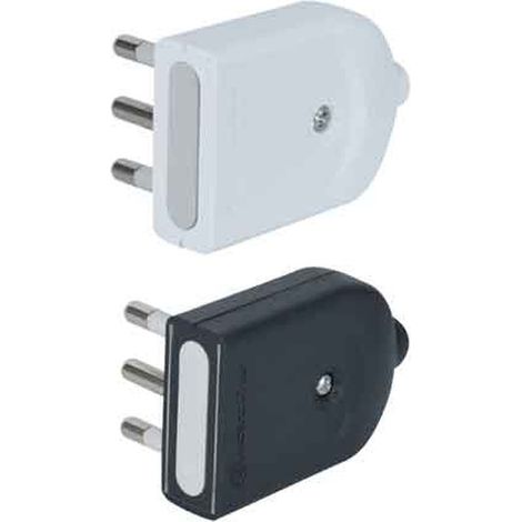 SPINA MOBILE ORIENTABILE 16A 2P+T - Bianco