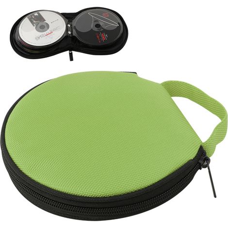 Etui Transport CD DVD - Tissu Oxford - 20 Emplacements - Étanche - Compact - Pour Voiture Maison Voyages (1/5)