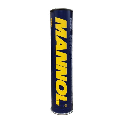 Mannol – Cartouche de graisse minérale 400g – Résistant à l'eau salée – Température de service -30 à +120°C – Pour applications professionnelles (1/3)