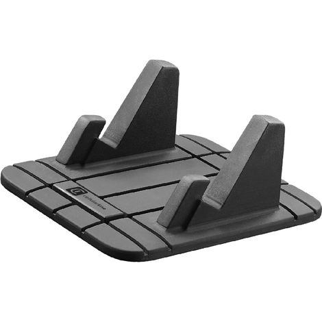 Universale Support Smartphone Voiture pour Tableau de Bord sans Colle - Universel pour Tous Téléphones Portables - Noir (1/5)