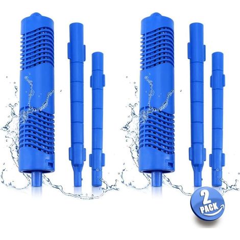 Cartouche filtrante minérale bleue – Durée de vie de 4 à 6 mois – Réduit les niveaux de chlore et de brome – Convient aux piscines (1/5)