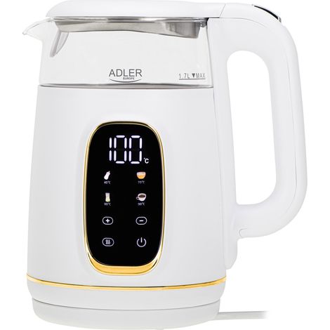Elektrischer Wasserkocher Adler AD 1305 transparent 2200 watt (1/5)