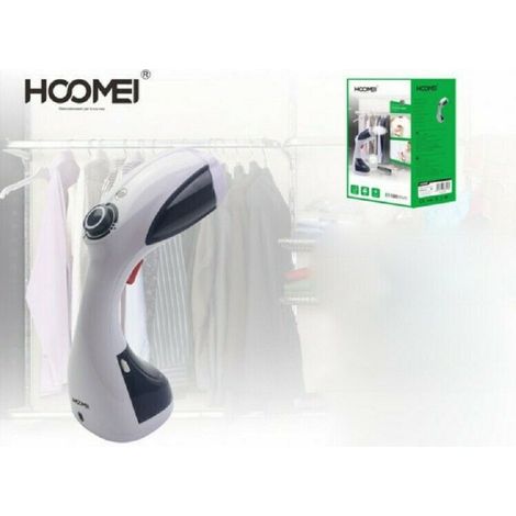 Repasseur Vapeur Portable 1100w 200ml Plaque Acier Autonomie En 8 Min.