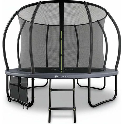 [GEBRAUCHT] B-Ware Outdoor Trampolin SkyBounce Gartentrampolin 305 cm´Sicherheitsnetz Randabdeckung (1/2)
