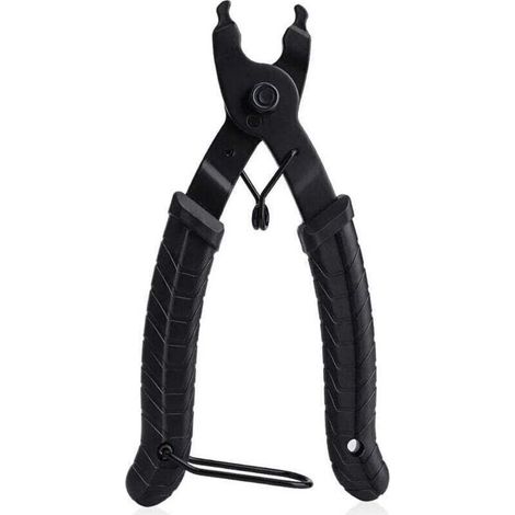 Lien De Vélo Pince, Chain Plier Chaînette Manquante 2 en 1 Opener Closer Remover Pince/Outil De Chaîne De Vélo Compatible avec Toutes Les Chaînes De Réparation De Vitesse (1/4)