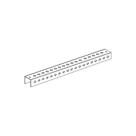 Profilato A U 850Mm Per Vano Barre Interno Mas Hdx (Bticino Cod. 91826/08)
