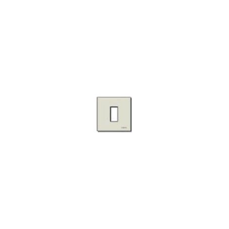 VIMAR - 08605 Plaque en aluminium 1M avec bouton-pression doré