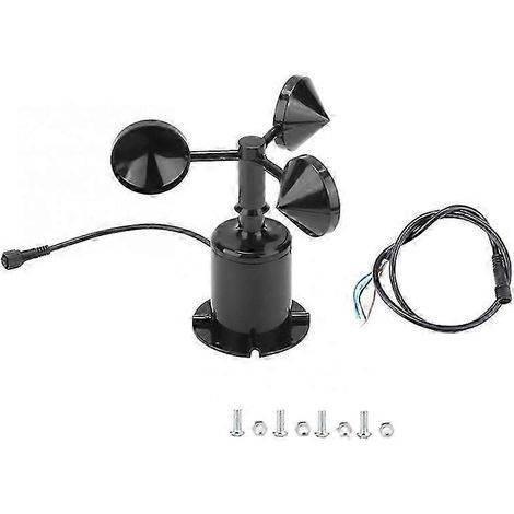 Capteur de vitesse du vent 0-70 m/s, sortie de signal de type impulsionnel, trois coupelles, DC5-30V SH (1/5)