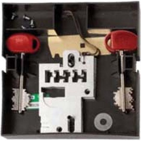 1PZ GORGES DOPPIA MAPPA CON 3 CHIAVI SCANALATE 91184/107 - per serie 52, gambo mm.60, ambidestre