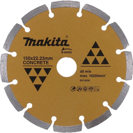 B-06432 Disque diamant 150 x 22,23 mm, Sec