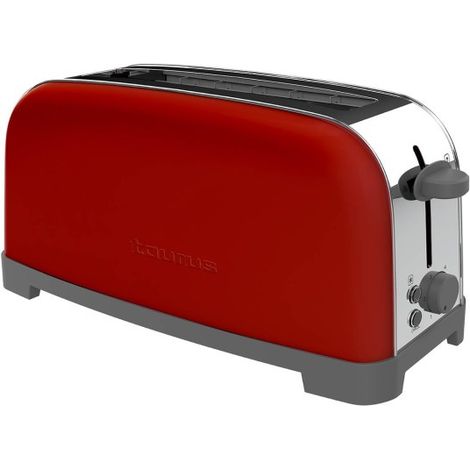 Taurus Grille-pain Vintage Rouge 850W 6 Niveaux (1/4)