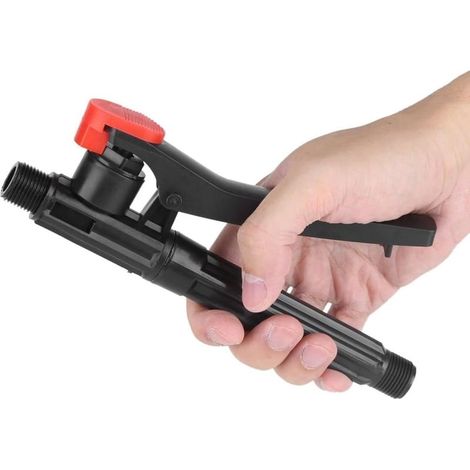 Spray handle with trigger – garden spray handle – plastic – switch for garden, weed, pest control and irrigation in agriculture (1/5)