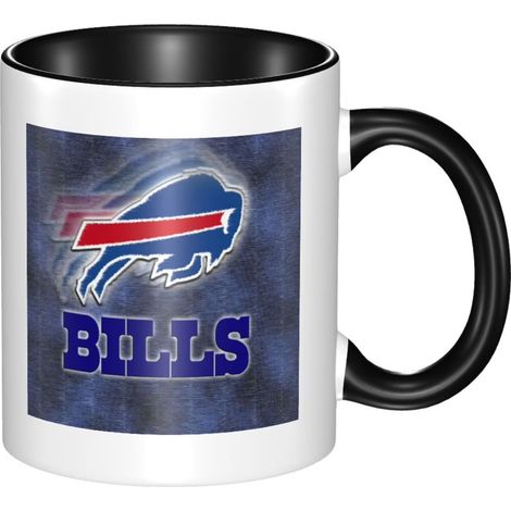 Buffalo Bills Keramik-Kaffeebecher/Teetasse für Büro und Zuhause, spülmaschinen- und mikrowellengeeignet (1/5)