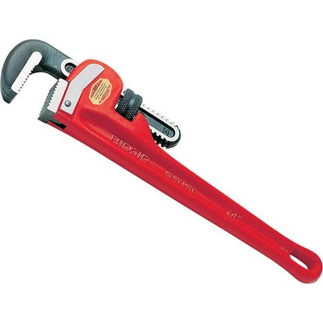 RIDGID 31005 Heavy-Duty Straight Pipe Wrench 200mm (8in) RID31005