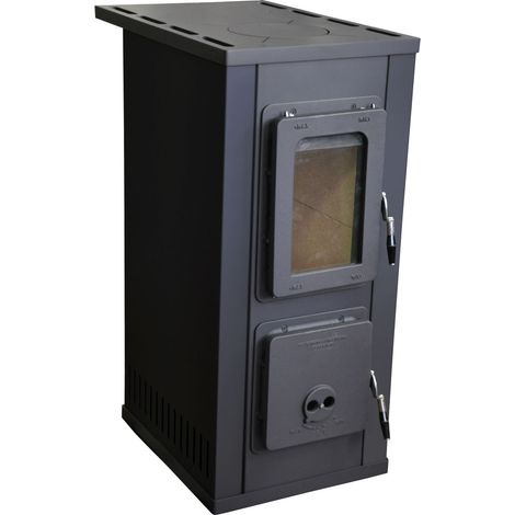 Dauerbrandofen FLENSBURG III 7 kw, H/B/T: 822/400/645mm