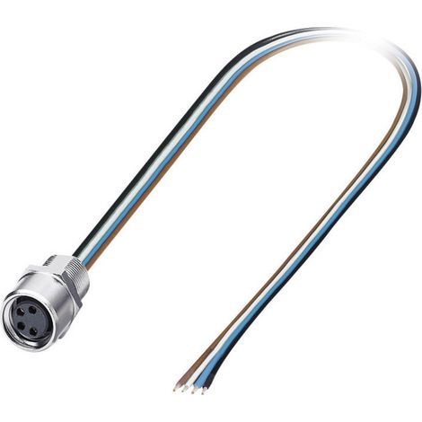 Phoenix Contact 1520039 Sensor-/Aktor-Einbausteckverbinder M12 Buchse, Einbau 0.50 m Polzahl Sensore (1/2)