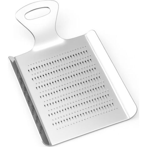 Râpe compacte en acier inoxydable de haute qualité, moulin à café poli pour l'ail, le gingembre, la noix de muscade, la moutarde et le chocolat. (1/5)
