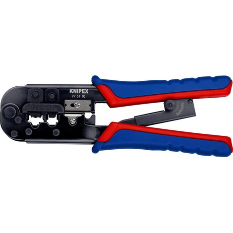 Knipex Szczypce à sertir noir 190 mm acier chromo-vanadium (1/3)