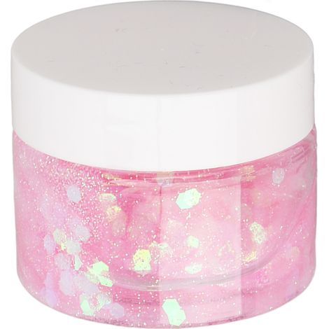 Flacon de 40 ml de colle pailletée pelable pour maquillage du visage et du corps, colle en poudre pailletée, pour festivals, scène et maquillage effets spéciaux de cinéma, colle pailletée, accessoires (1/5)