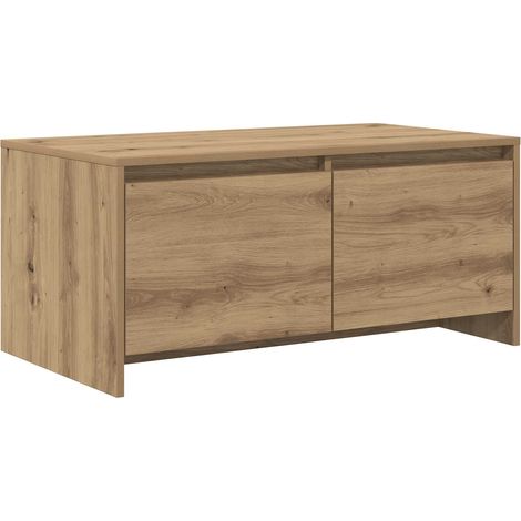 Couchtisch Artisan-Eiche 90 x 50 x 41,5 cm Holzwerkstoff vidaXL (1/5)