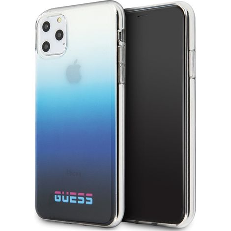 iPhone 11 Pro Max Guess Hartschalen-Schutzhülle Blau (1/5)