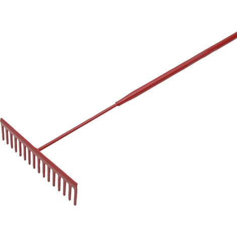 Faithfull RI37-LSTARSH Asphalt Rake 16 Flat Teeth - Tubular Steel Shaft FAIASP (1/3)