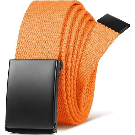 Ceinture en tissu pour hommes, ceinture en toile pour hommes, ceinture de travail non poreuse réglable pour hommes, ceinture de costume de golf de voyage en jean pour hommes, parfaite pour toutes les 