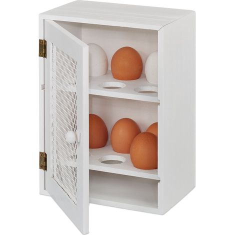 Armadietto per uova in legno