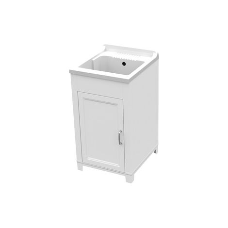 Mobile Lavatoio in Resina 45x50 Lavanderia Vasca Plastica Pilozzo Esterno (1/6)