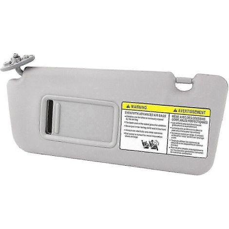 Pare-soleil gris côté conducteur gauche pour Toyota RAV4 2004-2005 (référence 74320-42420-B0). (1/5)