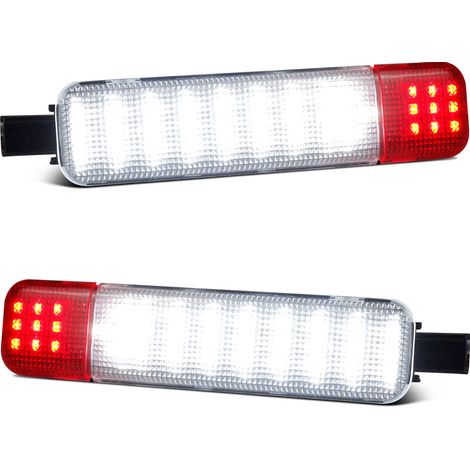 Innentürleuchte, LED-Türverkleidung, Innenbeleuchtung, Warnleuchte, kompatibel mit Silverado/Sierra 1500 1999–2006, 2001–2006 3500 2500 HD 1999–2006 Yukon 1995–1999 C1500 C2500 C3500