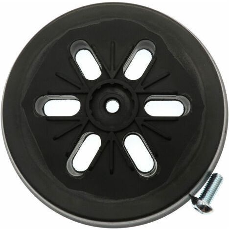 Plateau de ponçage pour ponceuse excentrique Bosch GEX 150 AC, PEX 15 AE, GEX 150 Turbo 150 mm avec vis (1/4)