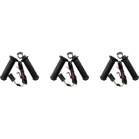 Compatible avec les poignées chauffantes de moto 6-pack 7/8 pouces, 12V, température réglable 22mm. (1/5)