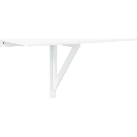 vidaXL Folding Wall Table High Gloss White 100x60x56 cm Engineered Wood (1/6)